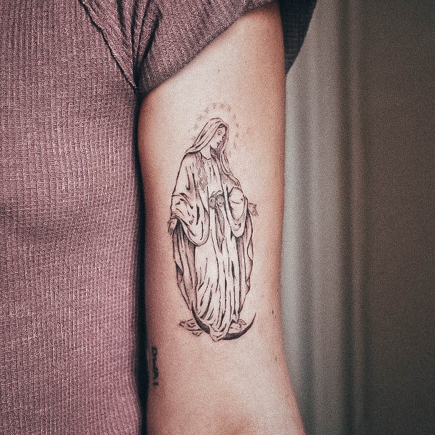 Tattoo Ideas Religious Design For Girls