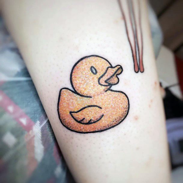 Tattoo Ideas Rubber Duck Design For Girls