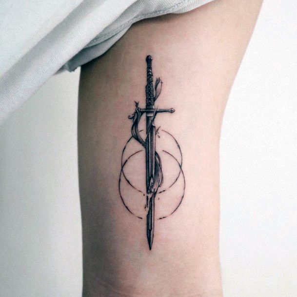 Tattoo Ideas Sword Design For Girls