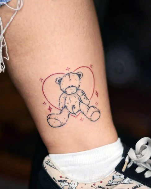 Tattoo Ideas Teddy Bear Design For Girls