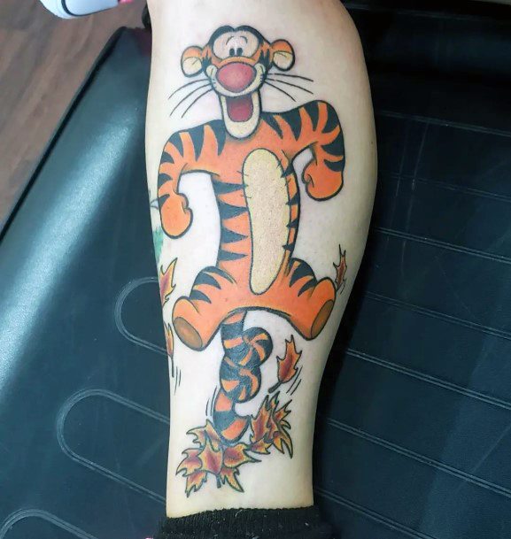 Tattoo Ideas Tigger Design For Girls