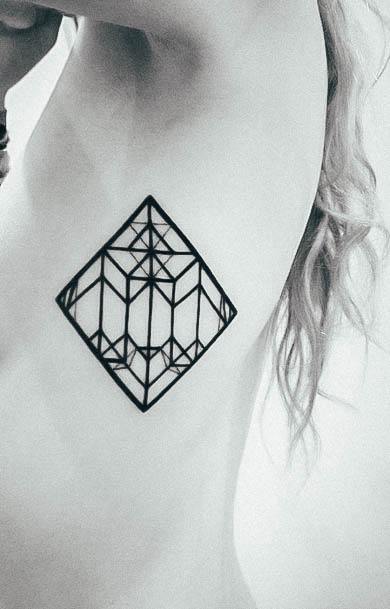 Tattoo Ideas Triangle Design For Girls