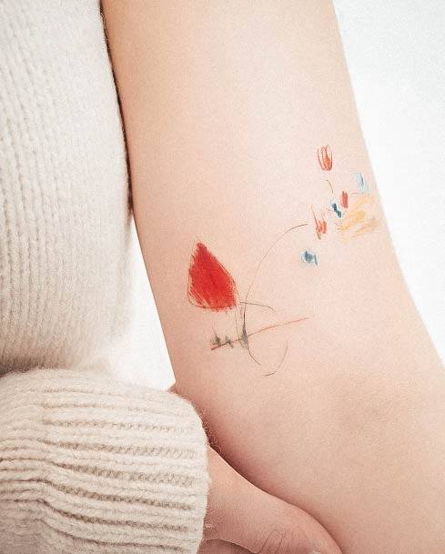 Tattoo Ideas Tulip Design For Girls