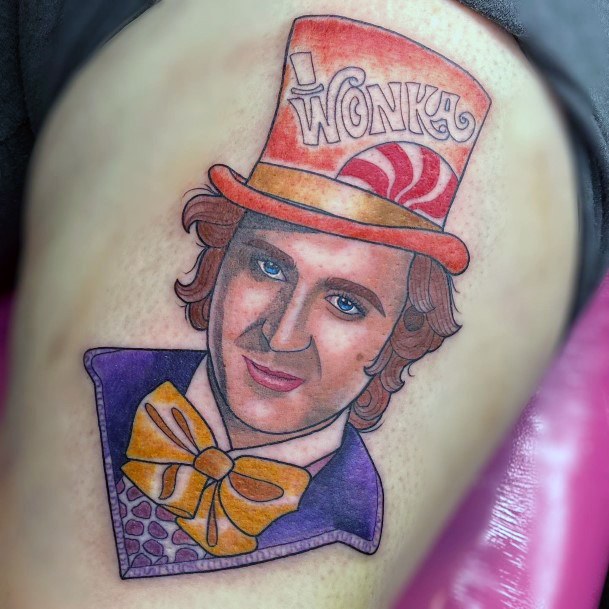 Tattoo Ideas Willy Wonka Design For Girls