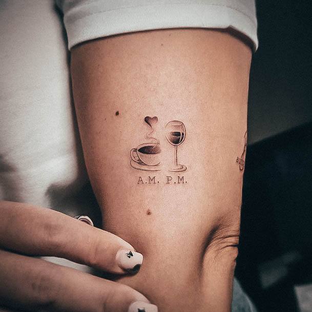 Tattoo Ideas Wine Design For Girls