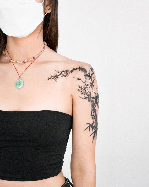 Tattoo Ideas Womens Bamboo Design