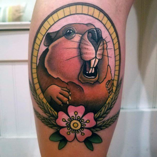 Tattoo Ideas Womens Beaver Design