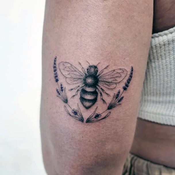 Tattoo Ideas Womens Bee Design