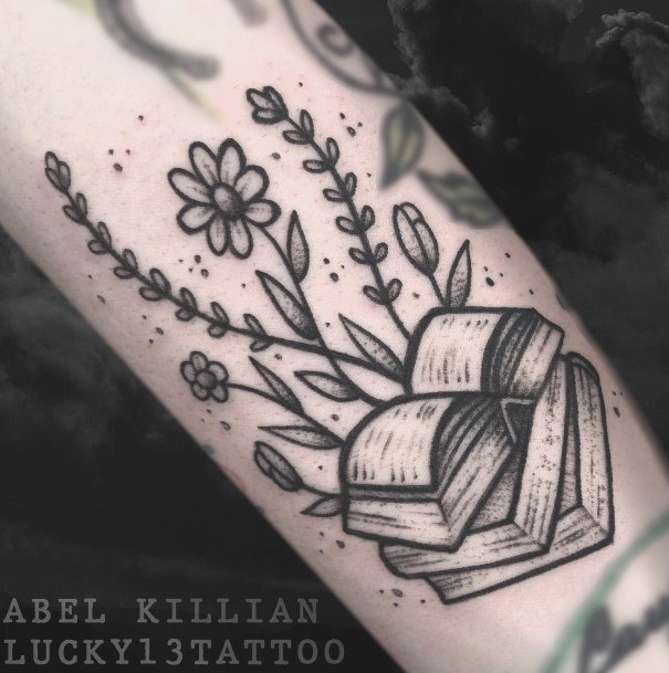 Tattoo Ideas Womens Book Design