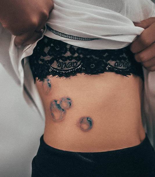 Tattoo Ideas Womens Bubble Design