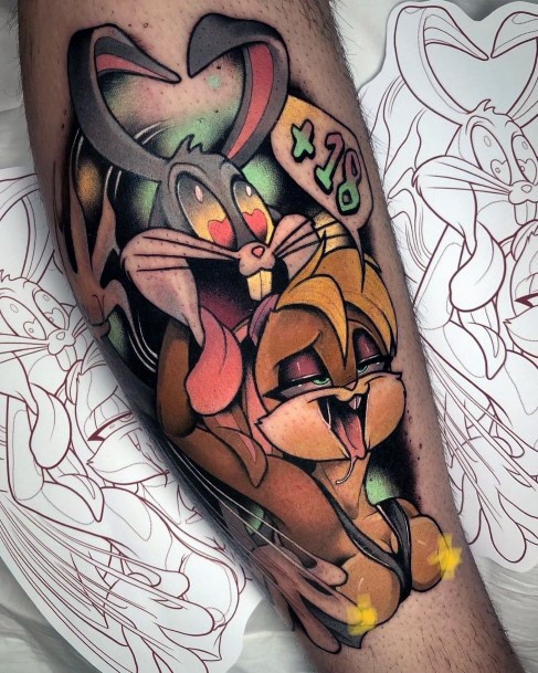 Looney Toons Tattoo Ideas  Cool Tattoos Inspired by Looney Tunes