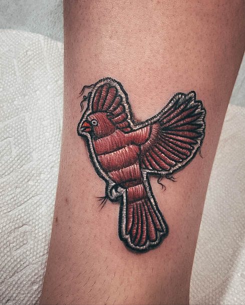 Tattoo Ideas Womens Cardinal Design