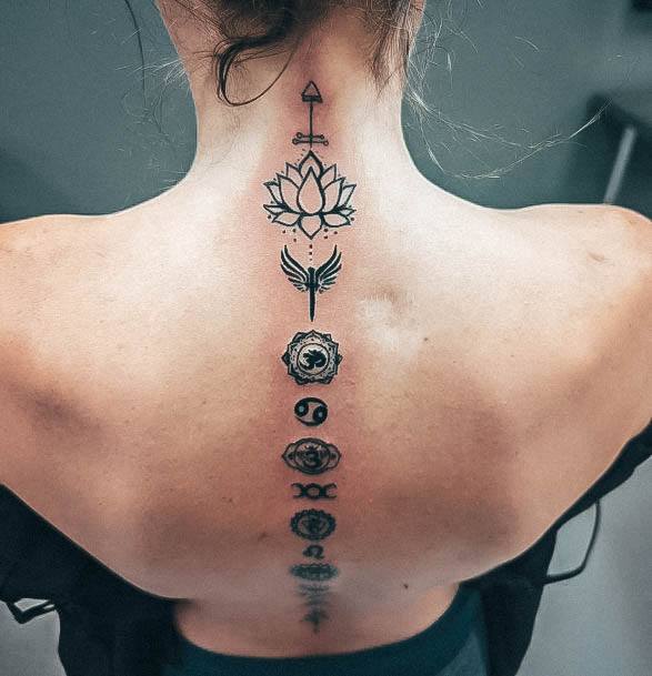 Tattoo Ideas Womens Chakra Design