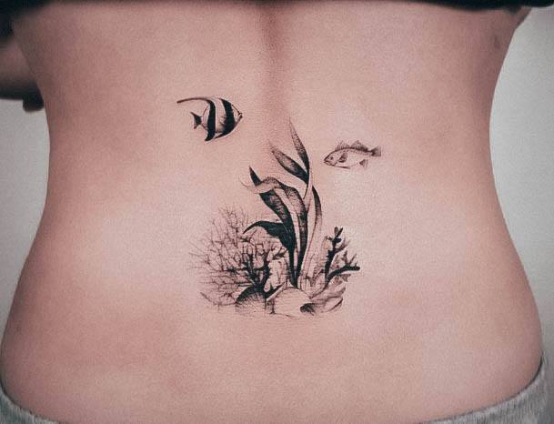 Tattoo Ideas Womens Coral Design