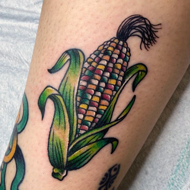 Tattoo Ideas Womens Corn Design