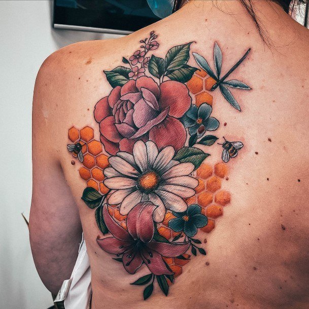 Tattoo Ideas Womens Daisy Design