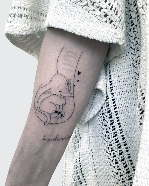 Tattoo Ideas Womens Dumbo Design