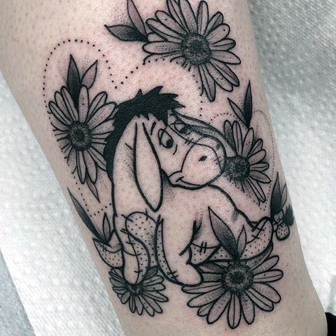 Tattoo Ideas Womens Eeyore Design