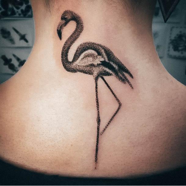 Tattoo Ideas Womens Flamingo Design