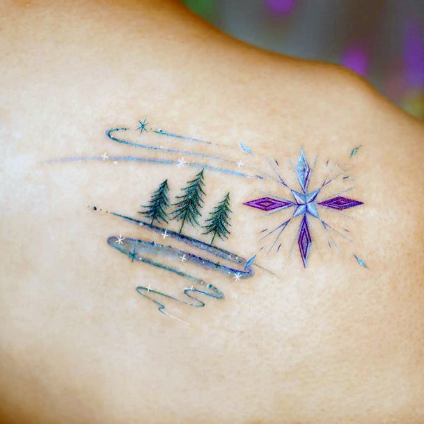 Tattoo Ideas Womens Frozen Design