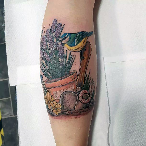 Tattoo Ideas Womens Gardening Design