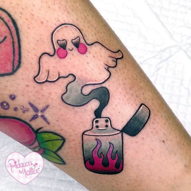 Tattoo Ideas Womens Ghost Design