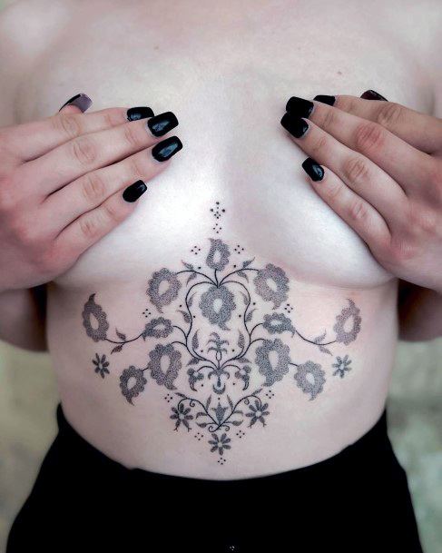 Tattoo Ideas Womens Handpoke Design