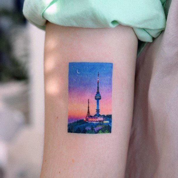 Tattoo Ideas Womens Landscape Design