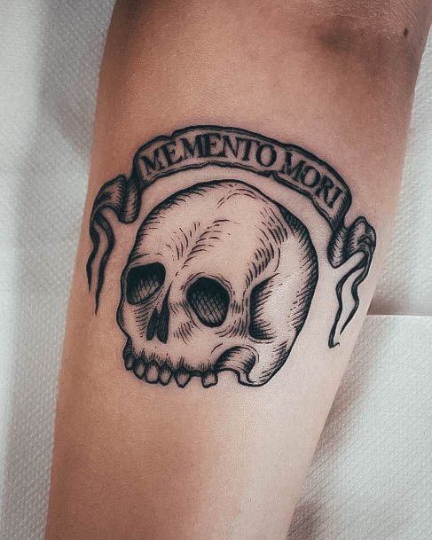 Tattoo Ideas Womens Memento Mori Design