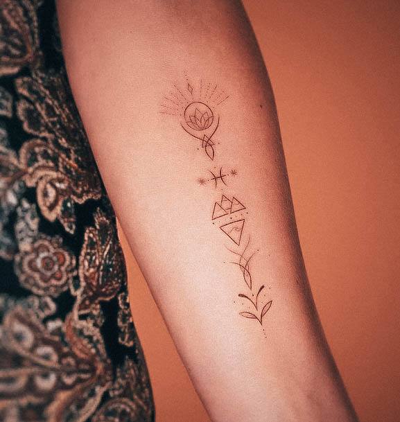 Tattoo Ideas Womens Miniature Design