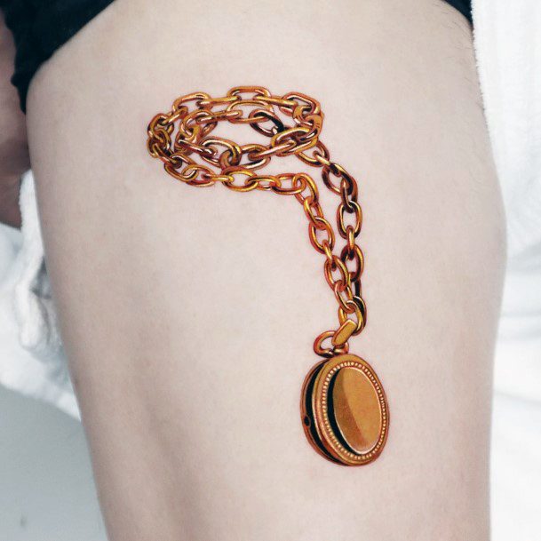 Tattoo Ideas Womens Pendant Design