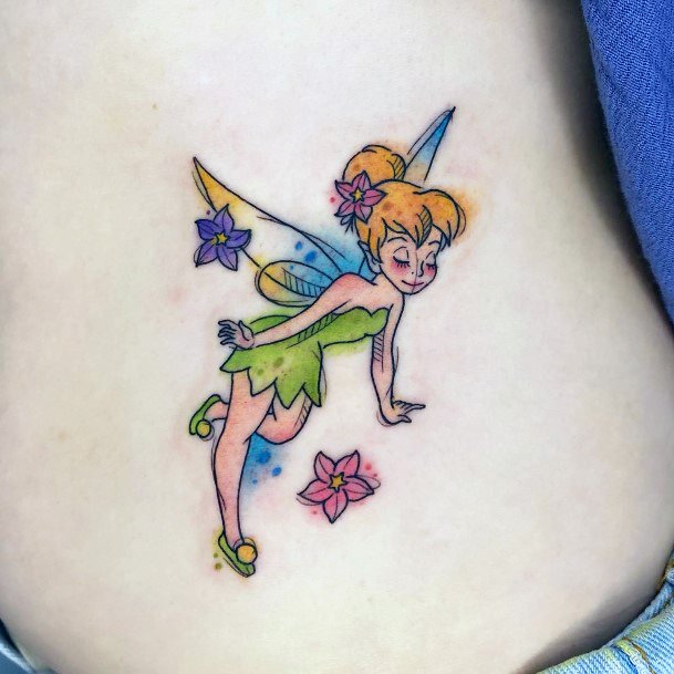 Tattoo Ideas Womens Peter Pan Design