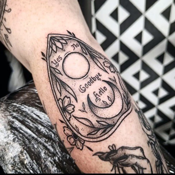 Tattoo Ideas Womens Planchette Design