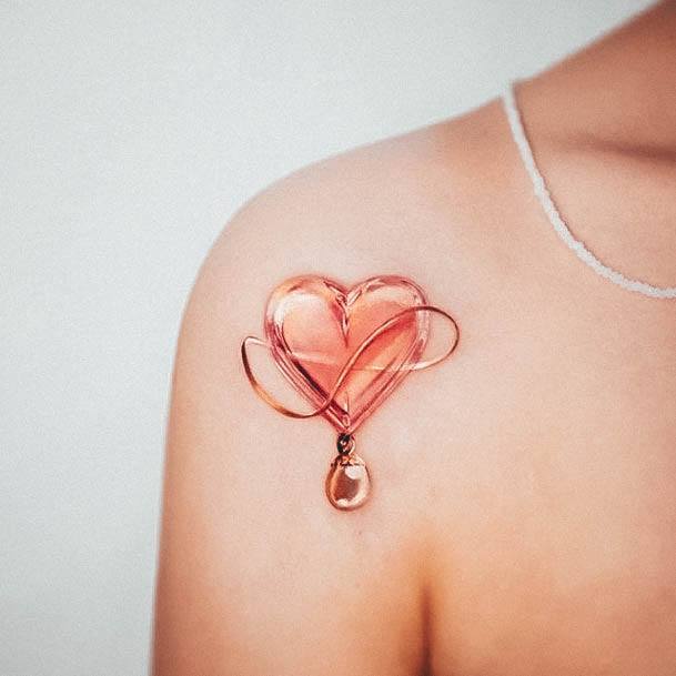 Tattoo Ideas Womens Small Heart Design