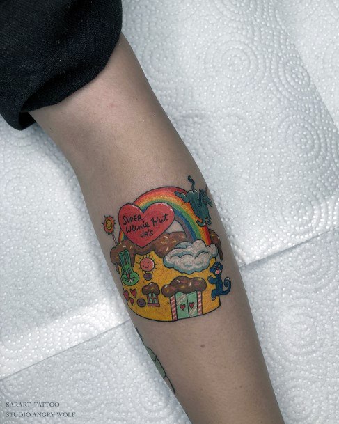 Tattoo Ideas Womens Spongebob Design
