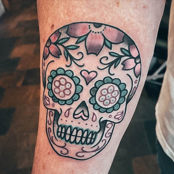 Tattoo Ideas Womens Sugar Skull Design