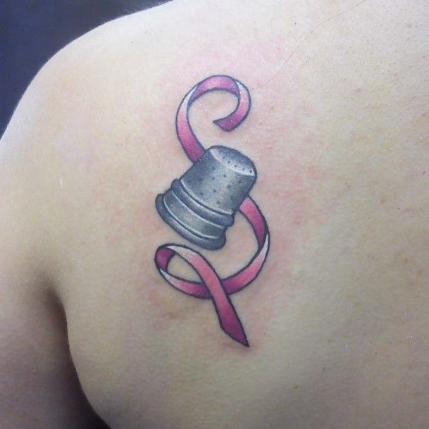 Tattoo Ideas Womens Thimble Design