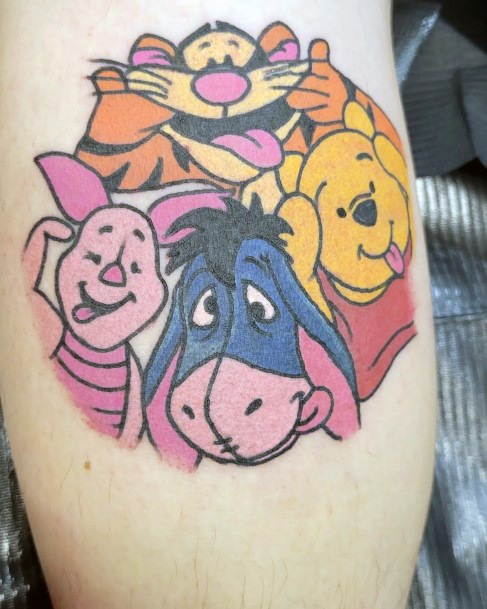 Tattoo Ideas Womens Tigger Design