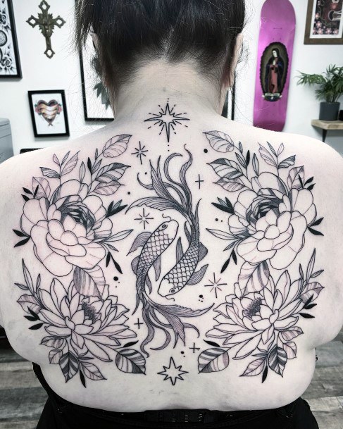 Tattoo Ideas Womens Water Lily Design