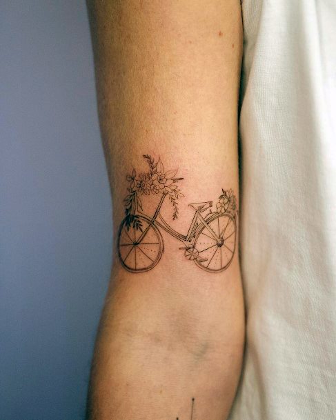 Tattoos Bicycle Tattoo Designs For Women