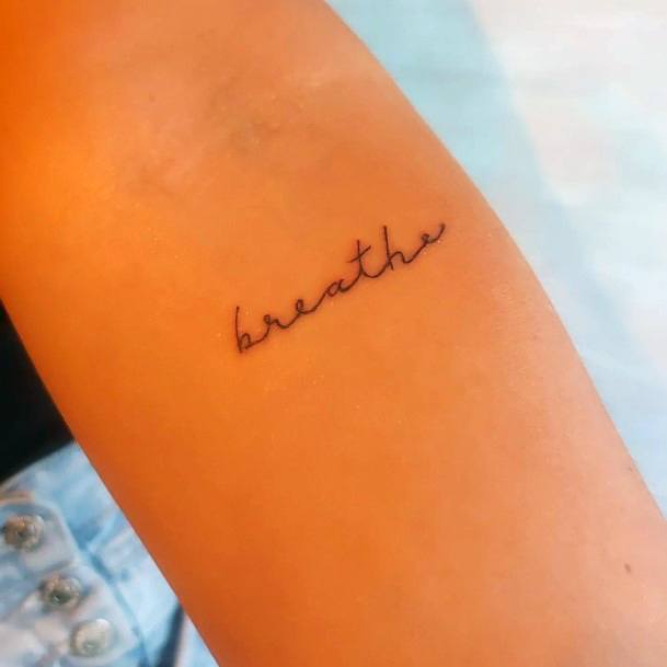 Tattoos Breathe Tattoo Designs For Women