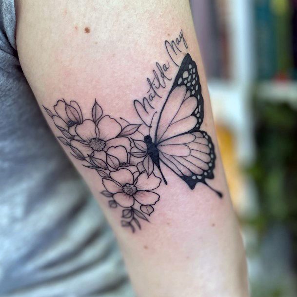 Tattoos Butterfly Flower Tattoo Designs For Women