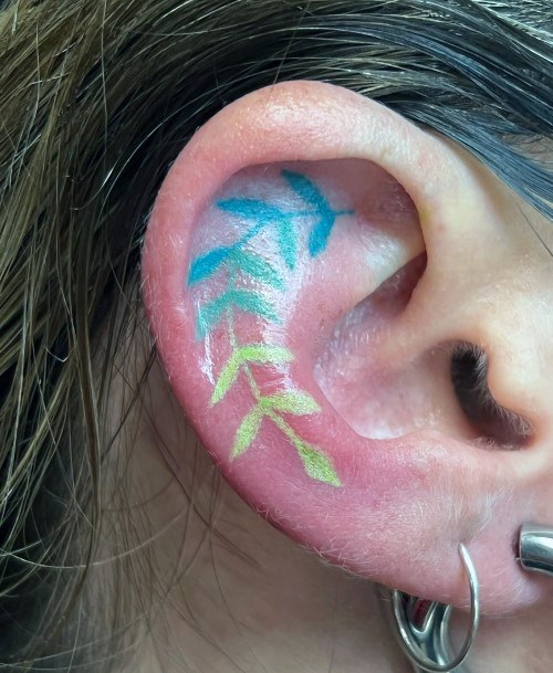 Tattoos Ear Tattoo Designs For Women