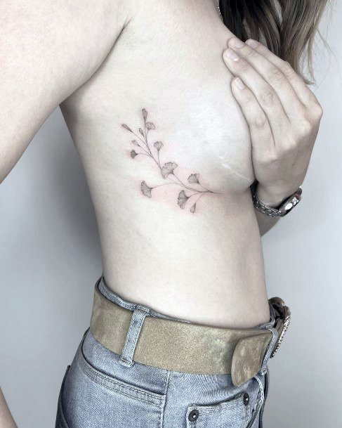 Tattoos Ginkgo Tattoo Designs For Women