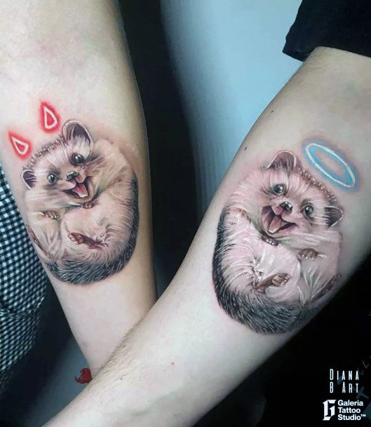 Tattoos Hedgehog Tattoo Designs For Women