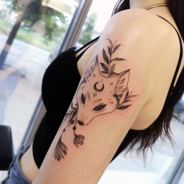 Tattoos Kitsune Tattoo Designs For Women