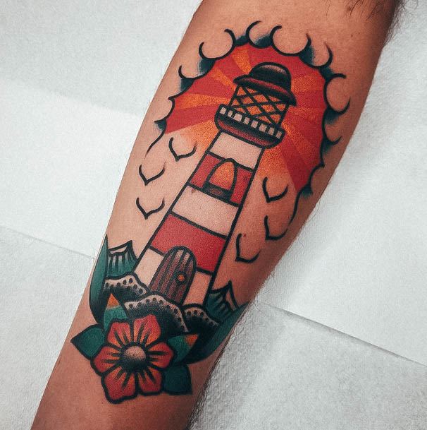 Tattoos Lighthouse Tattoo Designs For Women