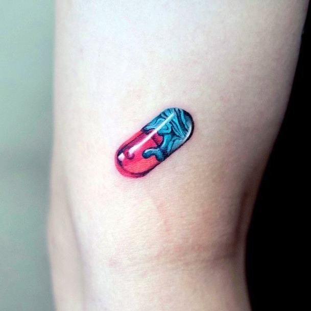 Tattoos Pill Tattoo Designs For Women