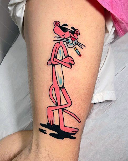 Tattoos Pink Panther Tattoo Designs For Women