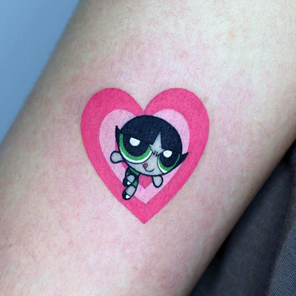 Tattoos Powerpuff Girls Buttercup Tattoo Designs For Women